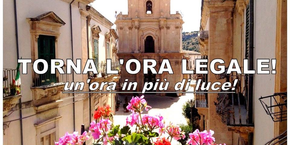 TORNA L'ORA LEGALE