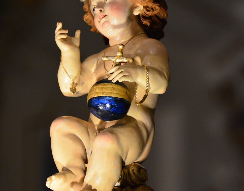 Gesù bambino di San Bartolomeo, cicidda r'oru (foto Salvatore Pluchino)