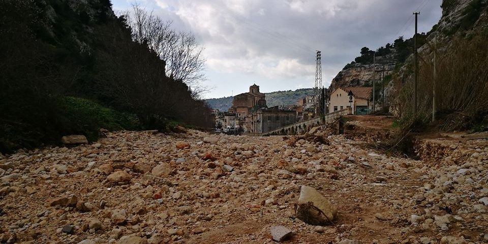 Scicli, alluvione del 23 gennaio 2017. Le foto