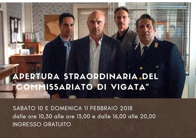 Commissariato set Montalbano Scicli