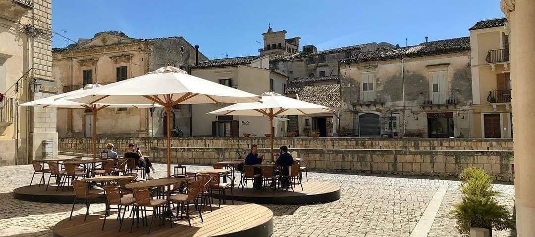 Scicli piazza Andrea Camilleri