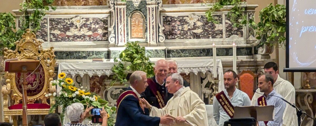 Padre Giovanni. Guglielmo Ugo arciconfraternita SS. Crocifisso - Scicli